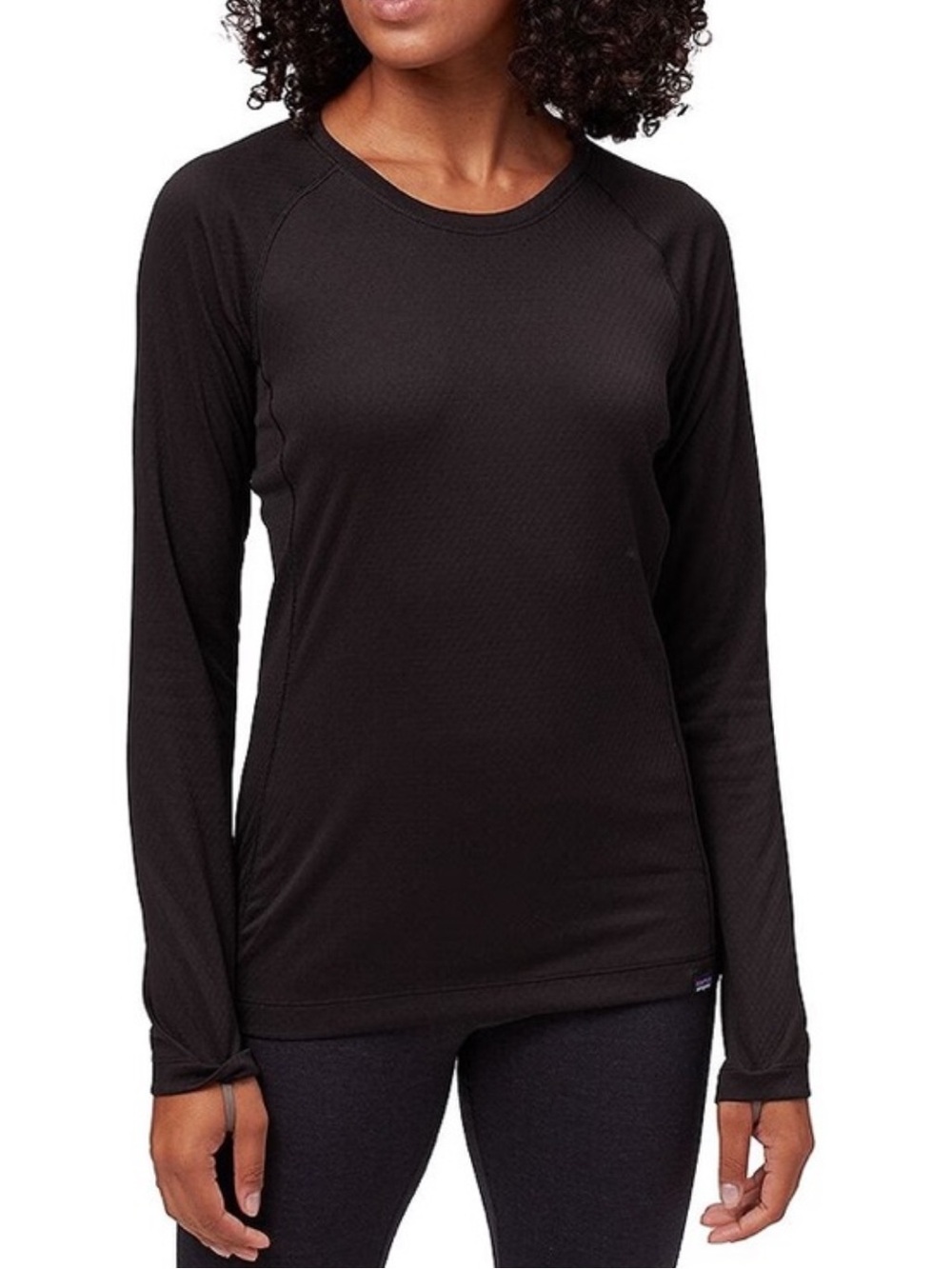 Patagonia Capilene midweight baselayer shirt size XL black womens